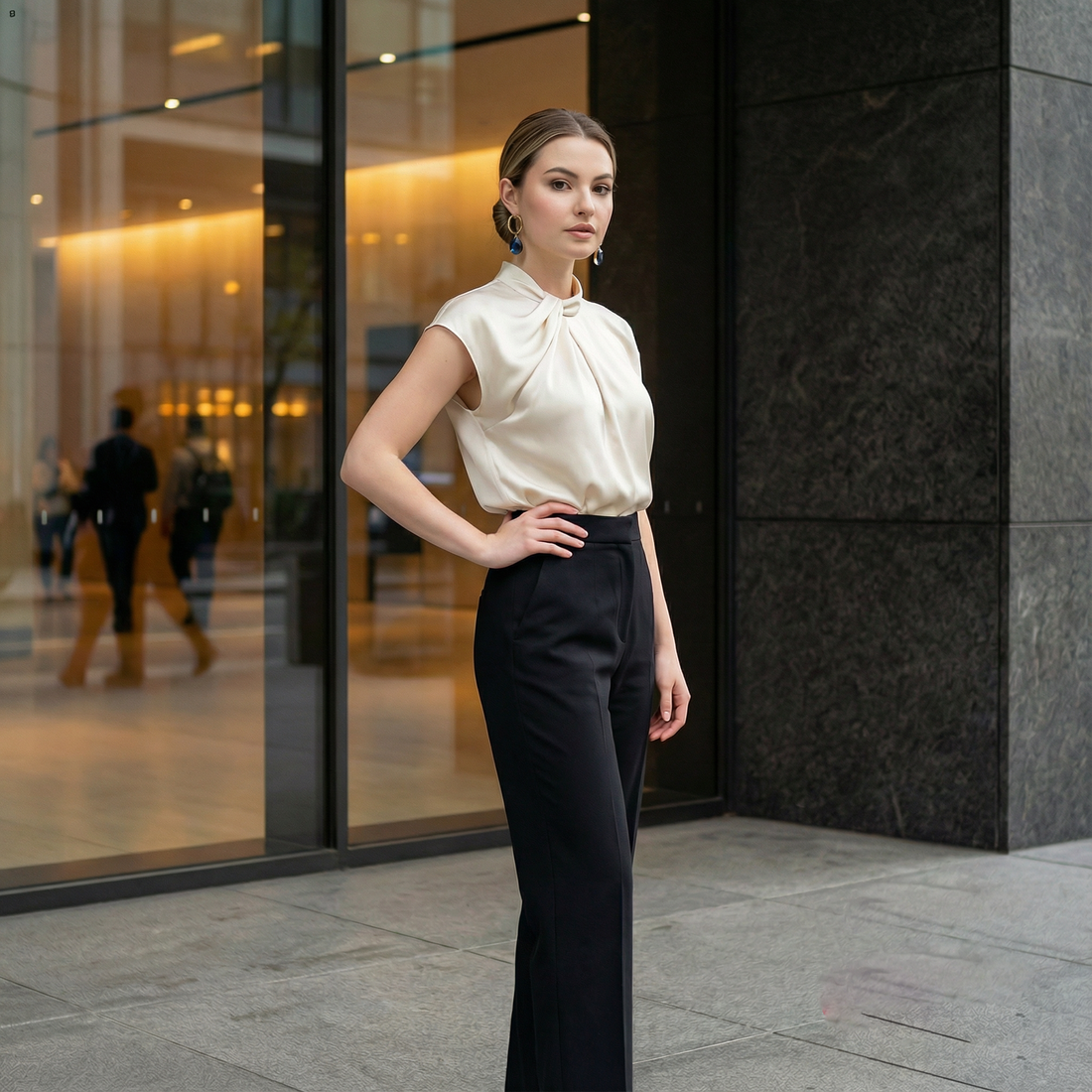 Blusa Mua Alfaiataria Feminina