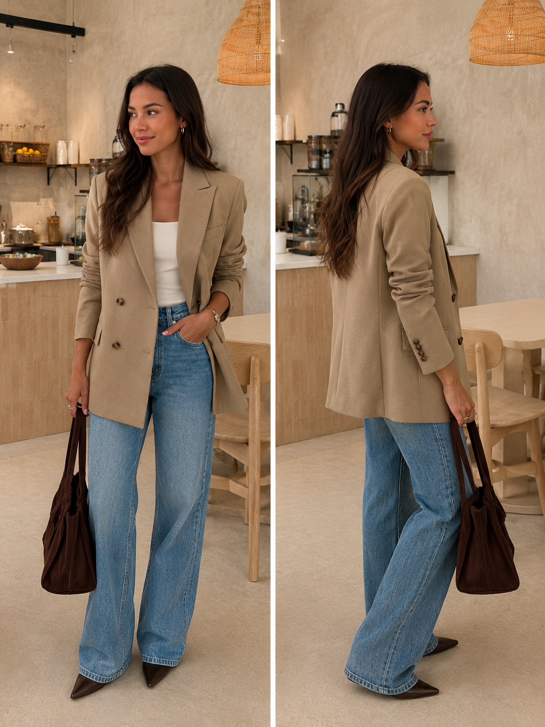 Blazer Feminino Europeu