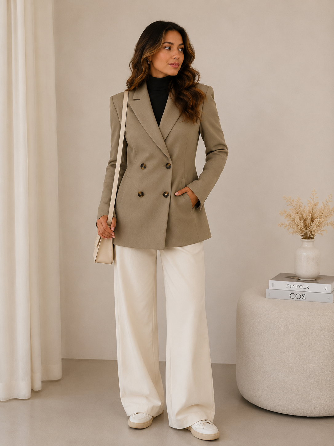 Blazer Feminino Europeu