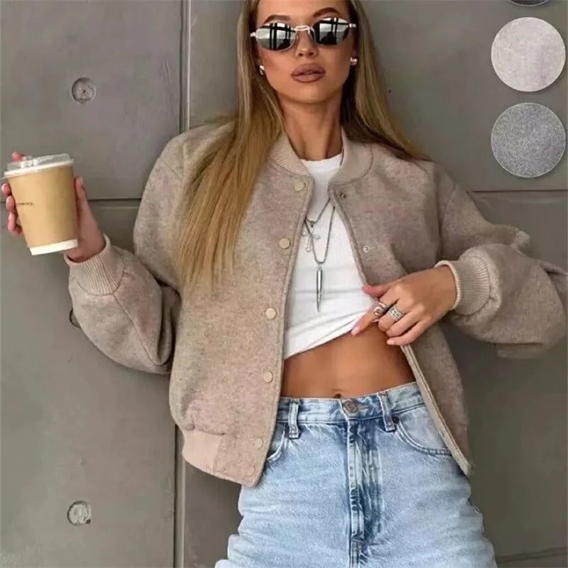 Jaqueta Bomber Feminina