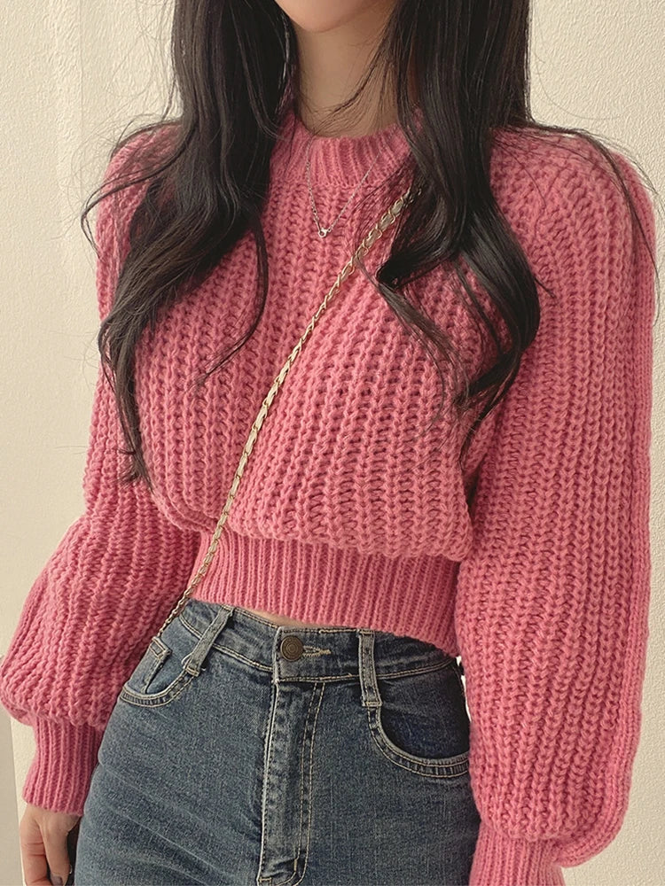 Suéter Tricot Feminino Inverno