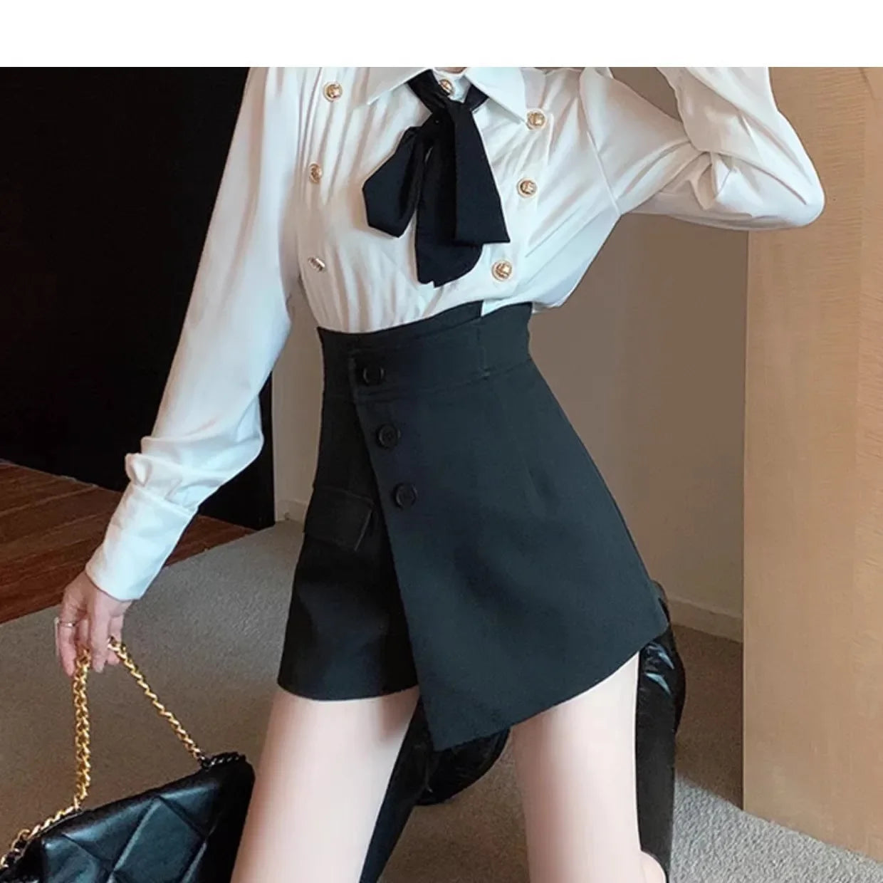 Short Saia Zenda Alva Feminino