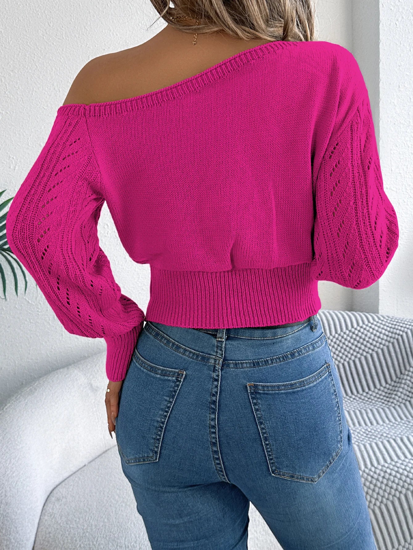 Suéter Feminino Manga Longa