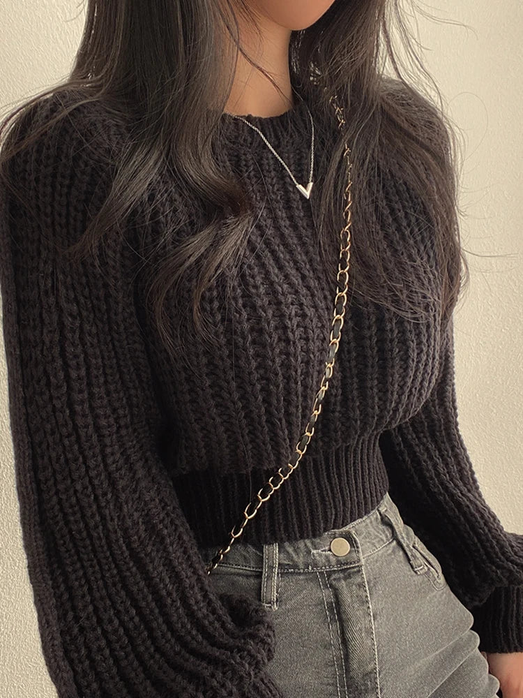 Suéter Tricot Feminino Inverno
