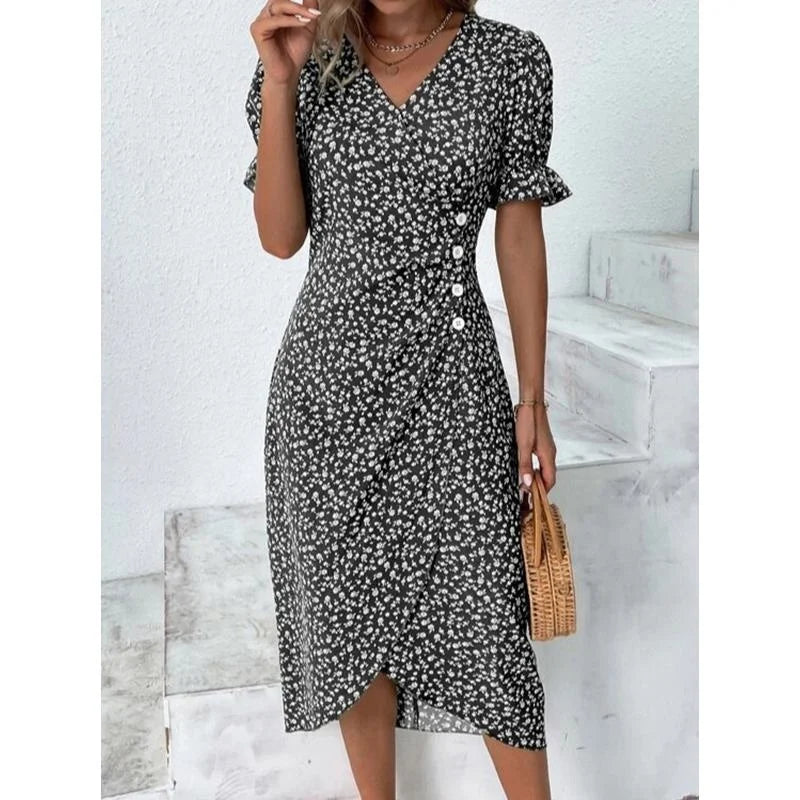 Vestido Verão Casual Feminino