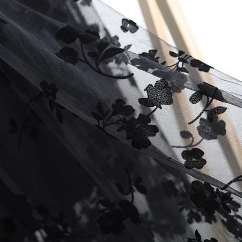 Saia Midi Tule Feminina