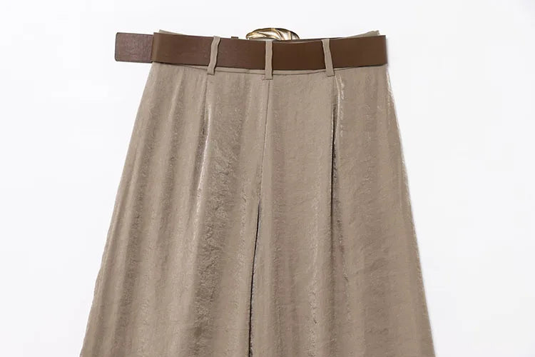 Calça Pantalona Feminina Casual