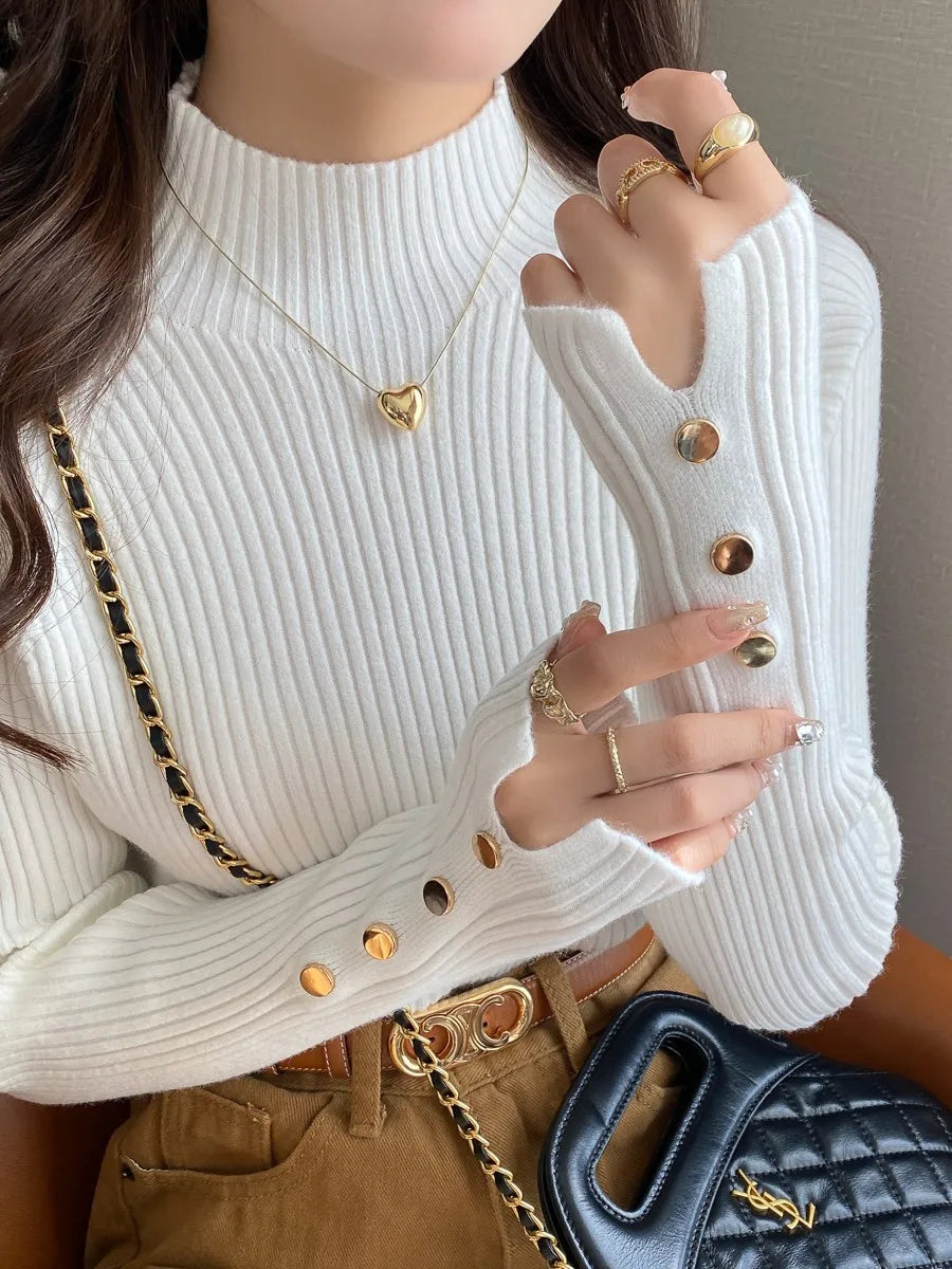 Suéter Feminino Moda Inverno