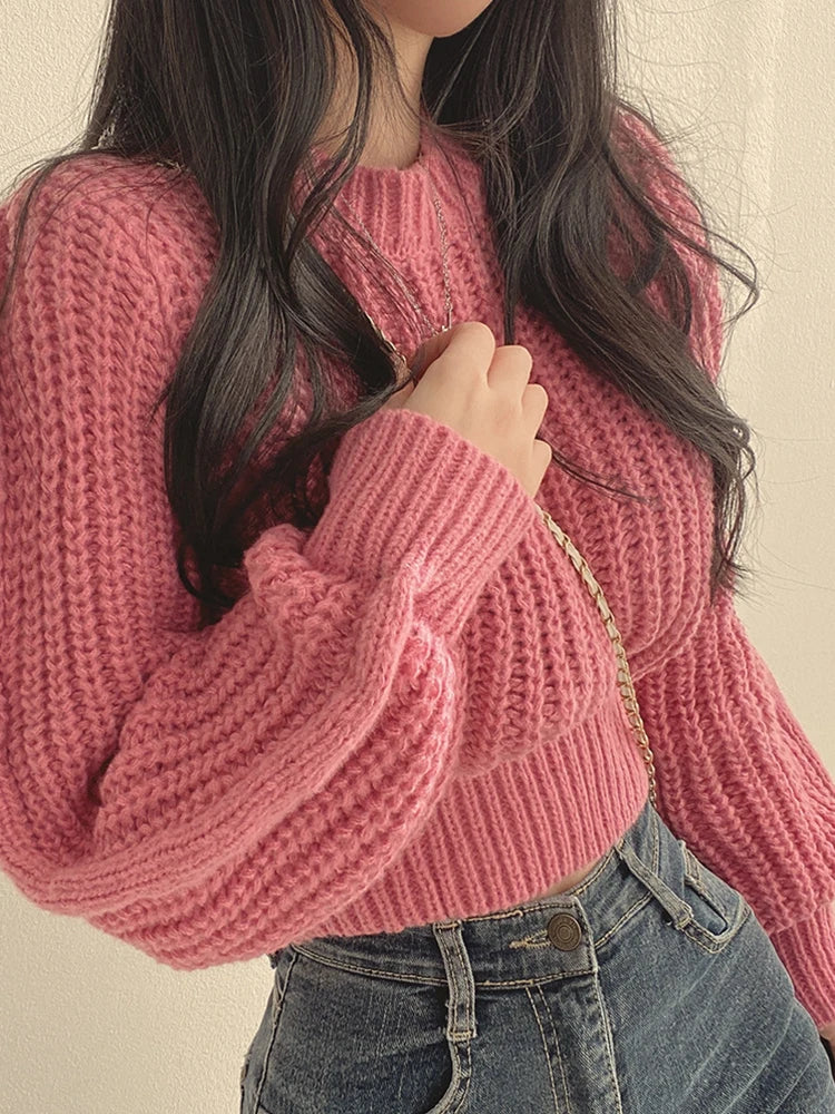 Suéter Tricot Feminino Inverno
