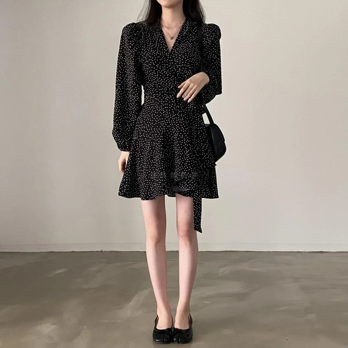 Vestido Manga Longa Feminino