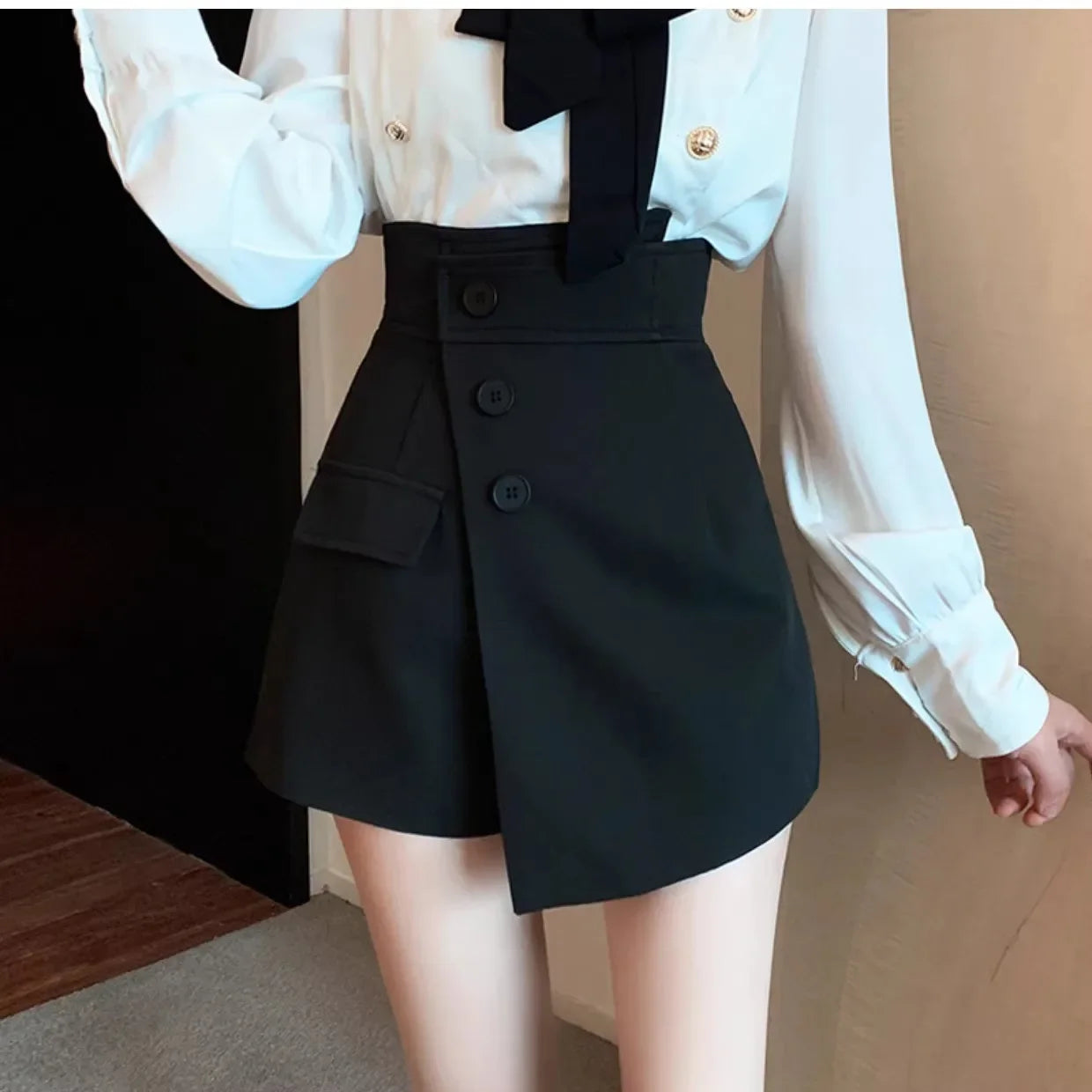 Short Saia Zenda Alva Feminino