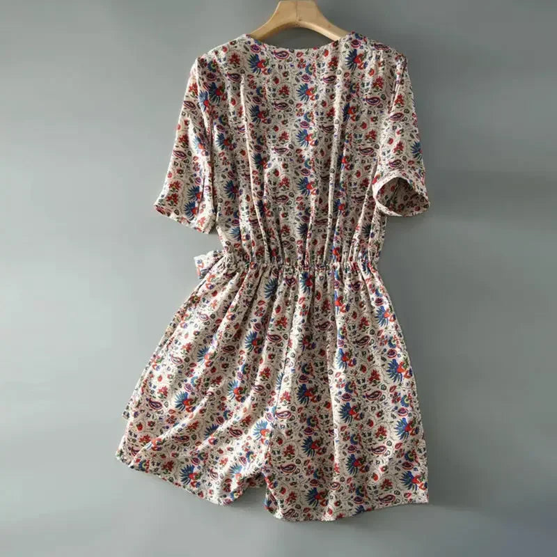 Jardineira/Macaquinho Decorado Feminino