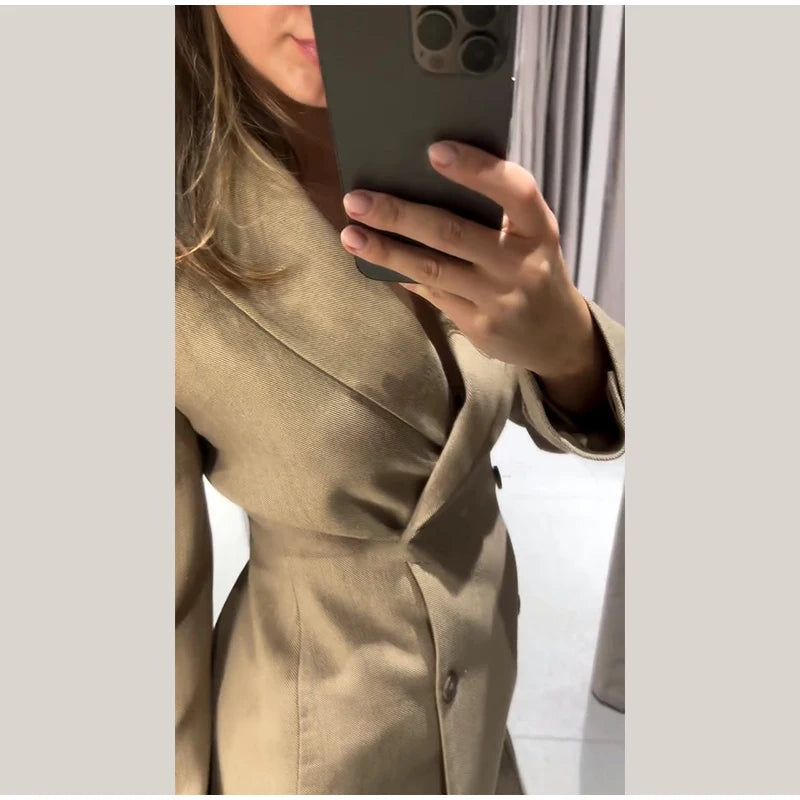 Blazer Feminino Europeu
