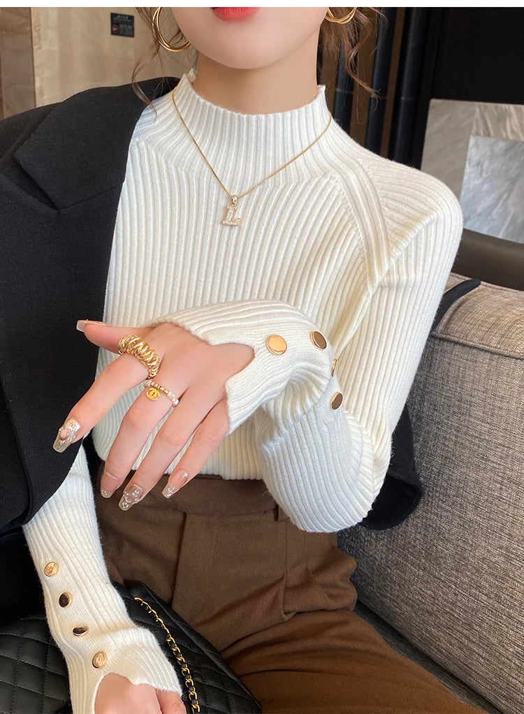 Suéter Feminino Moda Inverno