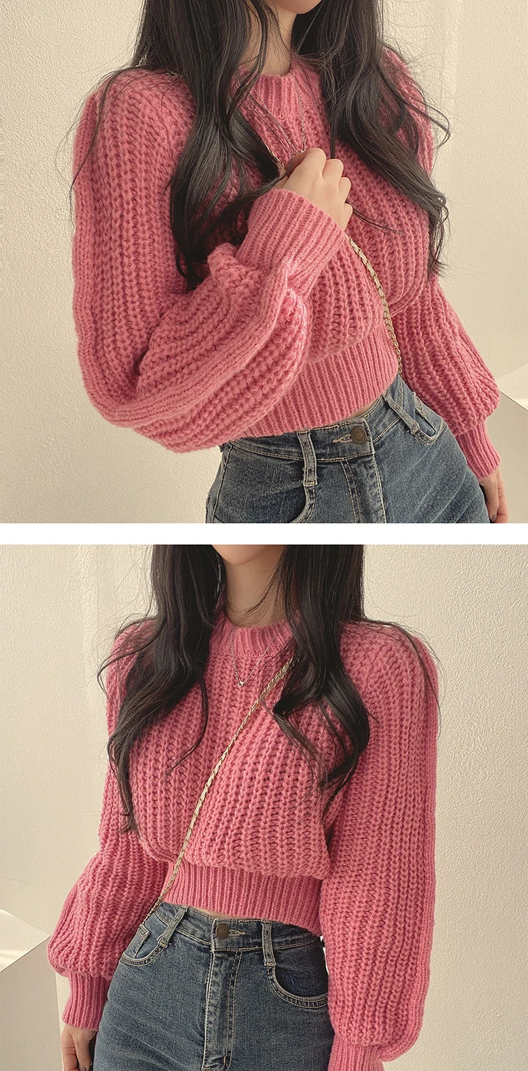 Suéter Tricot Feminino Inverno