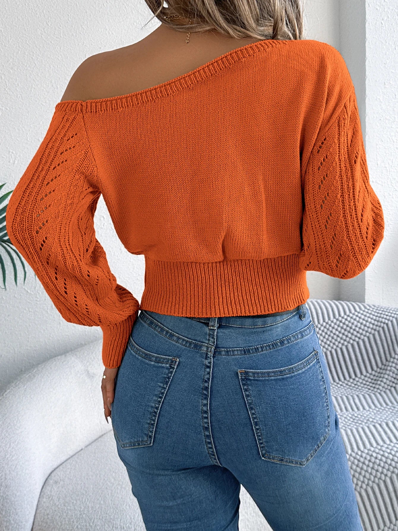 Suéter Feminino Manga Longa