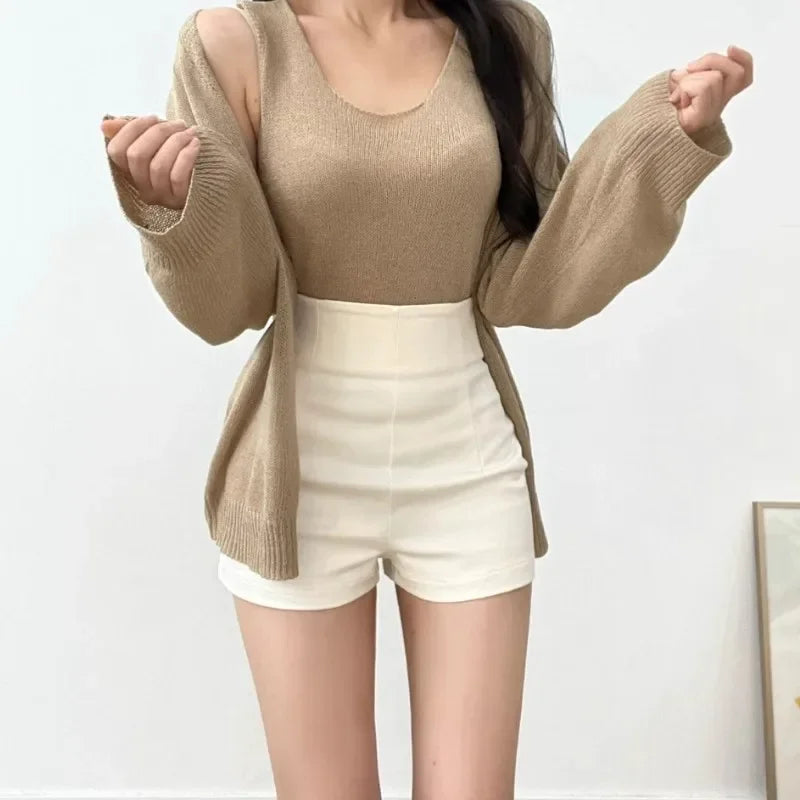 Short Cintura Alta Feminino