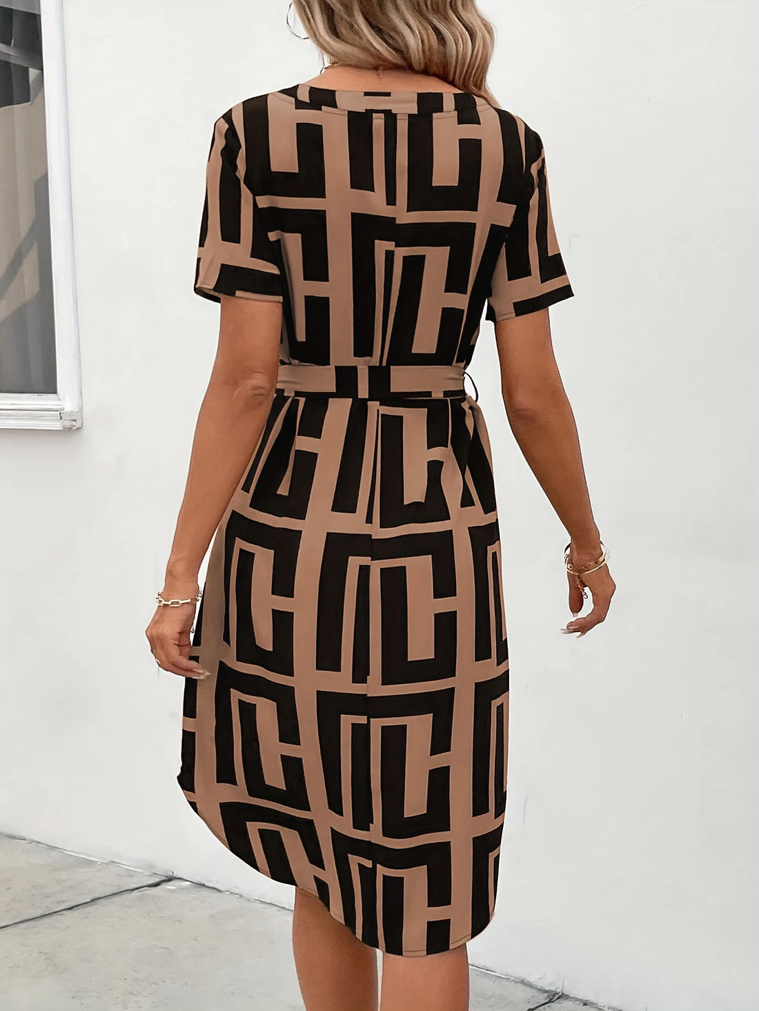 Vestido Estampado Feminino