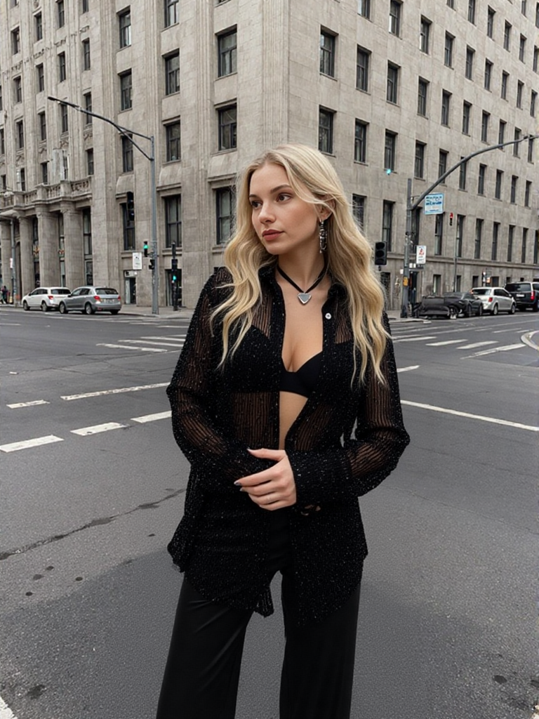 Blusa  Feminina Deryu