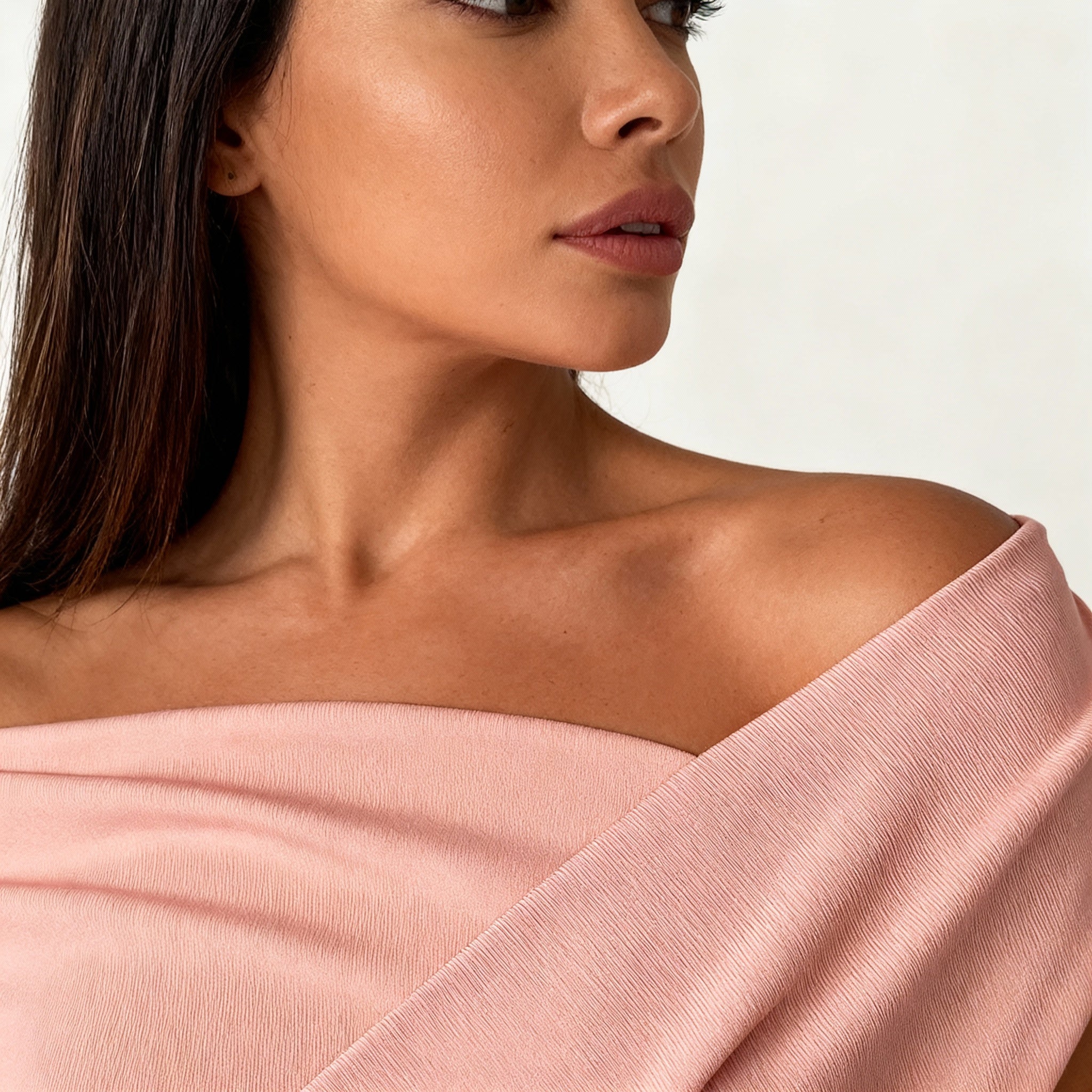 Blusa Ombro Caído Feminina