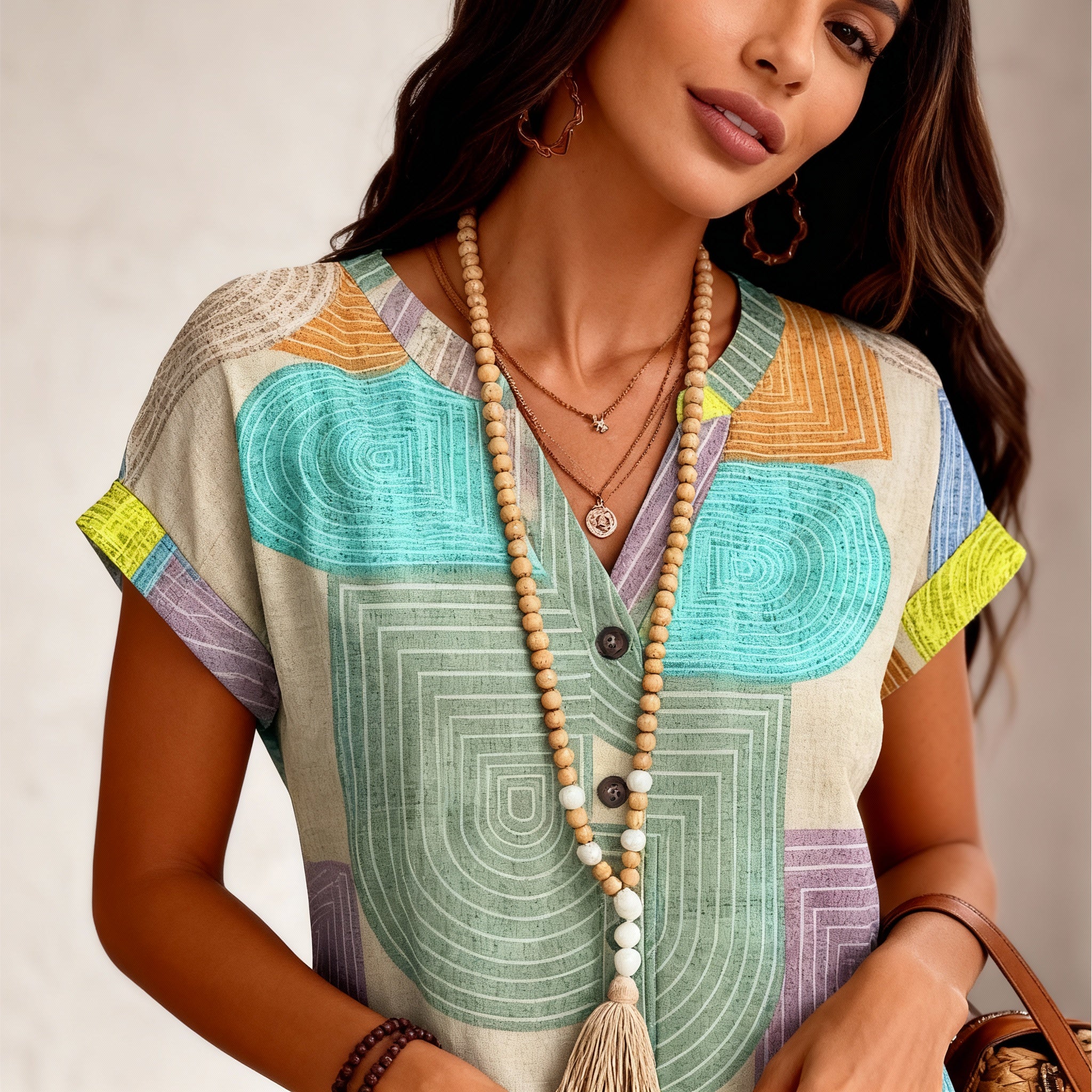 Vestido Camisa Moda Europeia Feminino