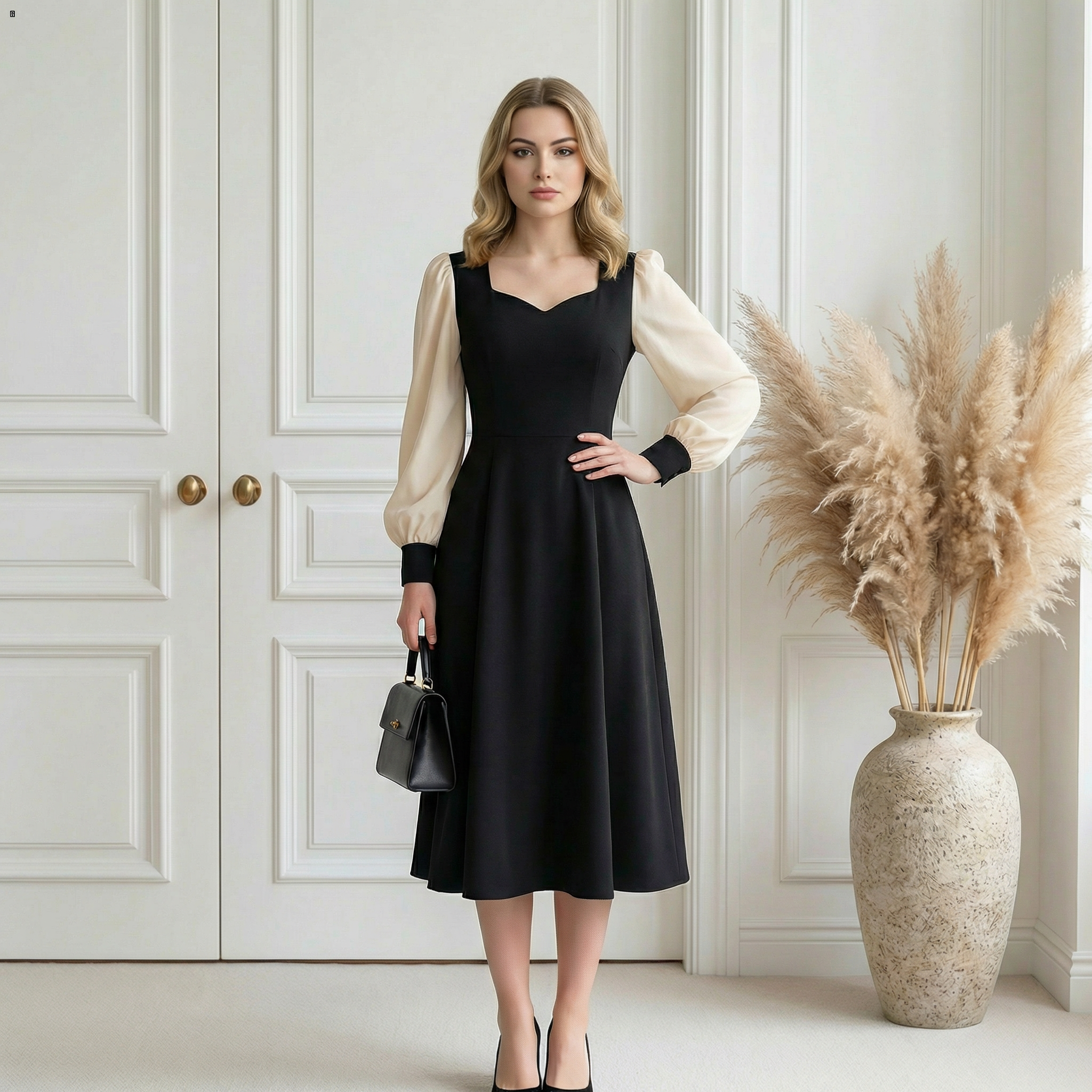 Vestido Europeu Feminino