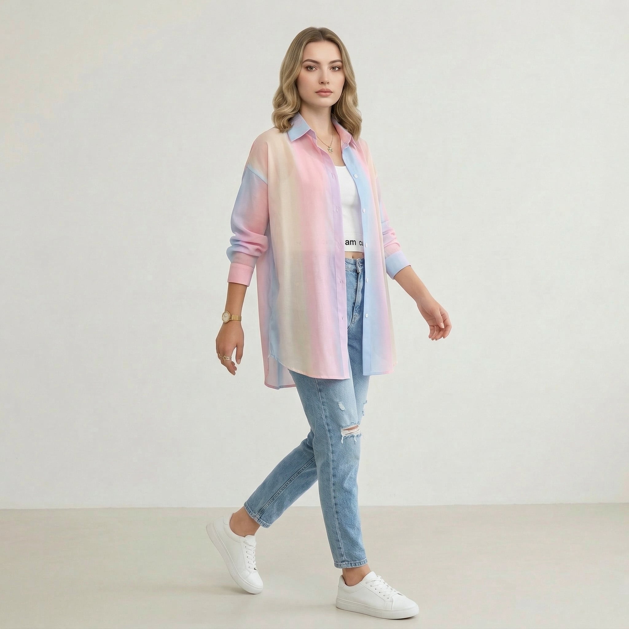 Camisa Longa Feminina