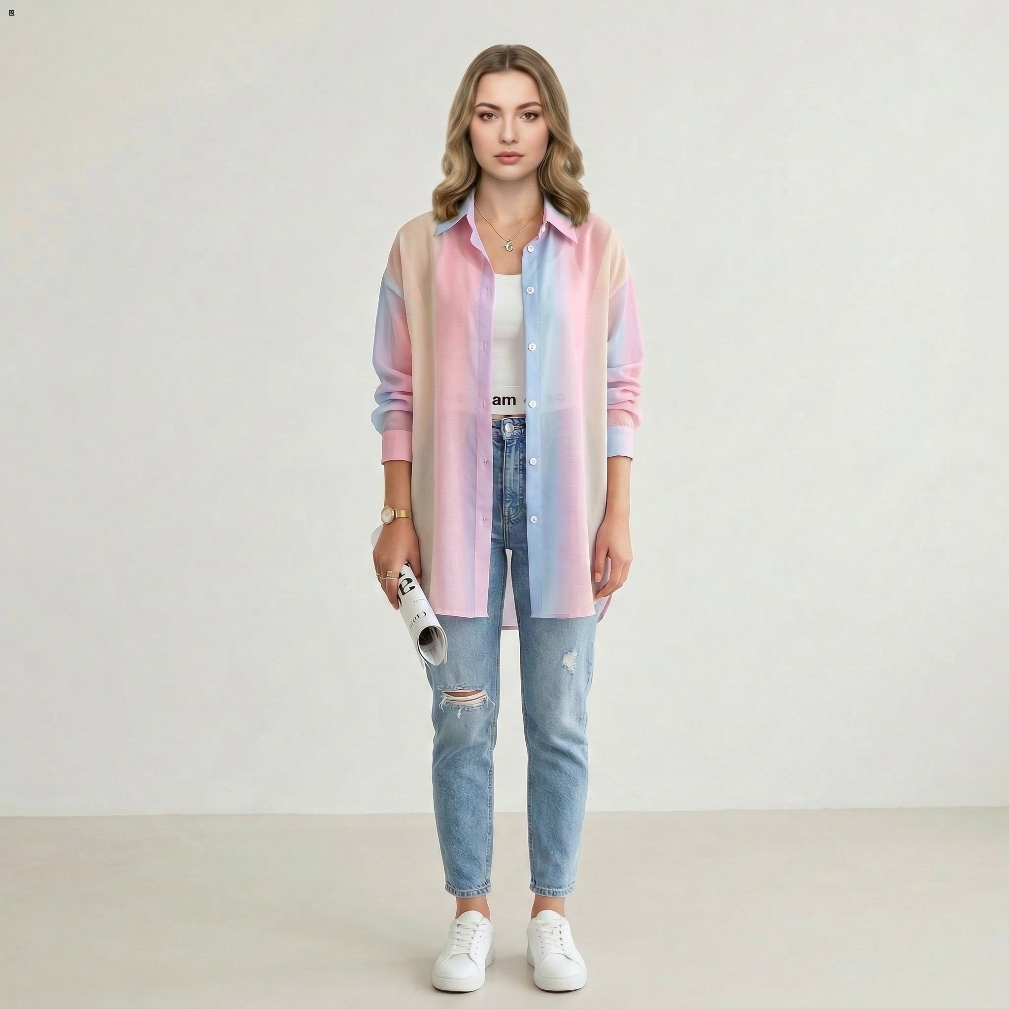 Camisa Longa Feminina