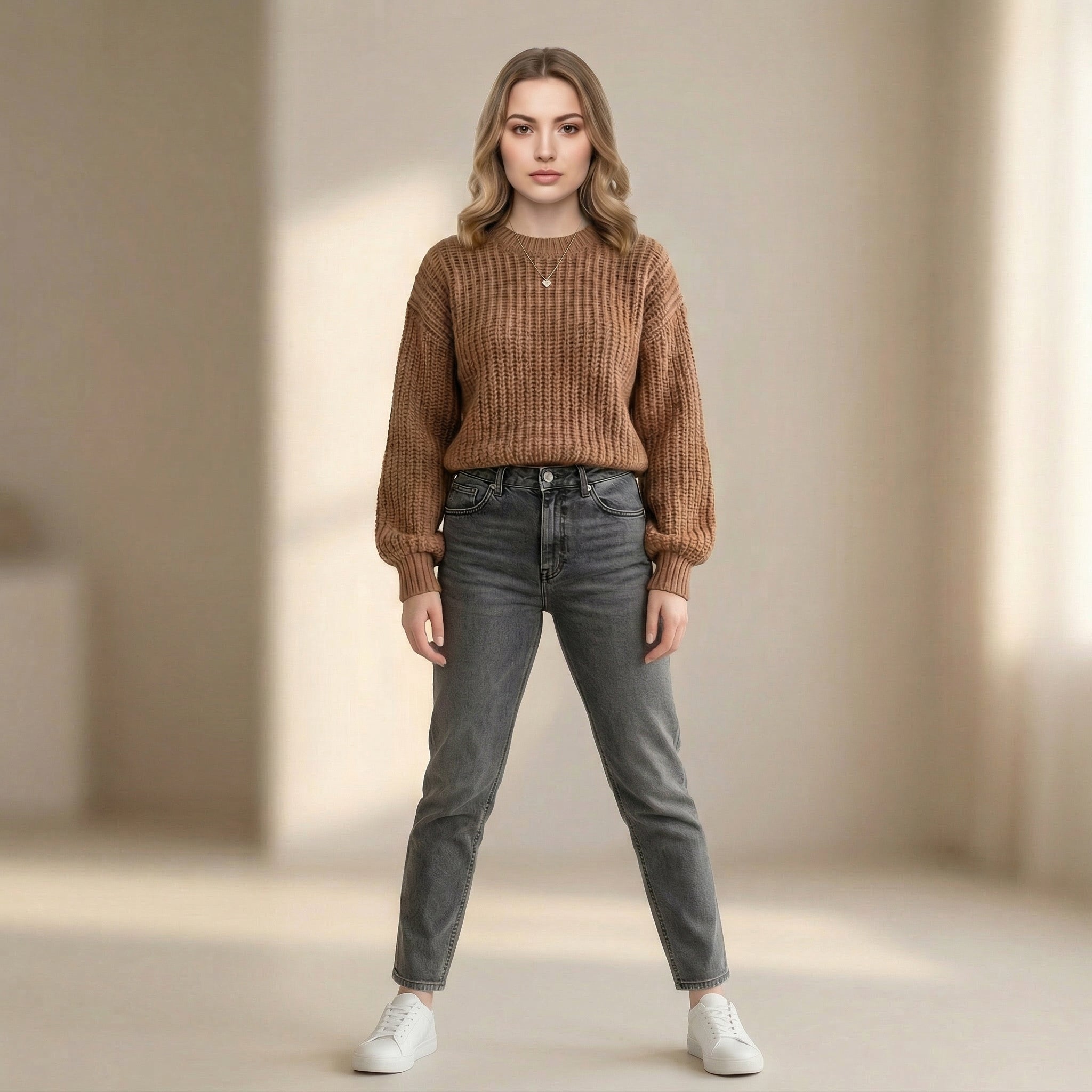 Suéter Tricot Feminino Inverno