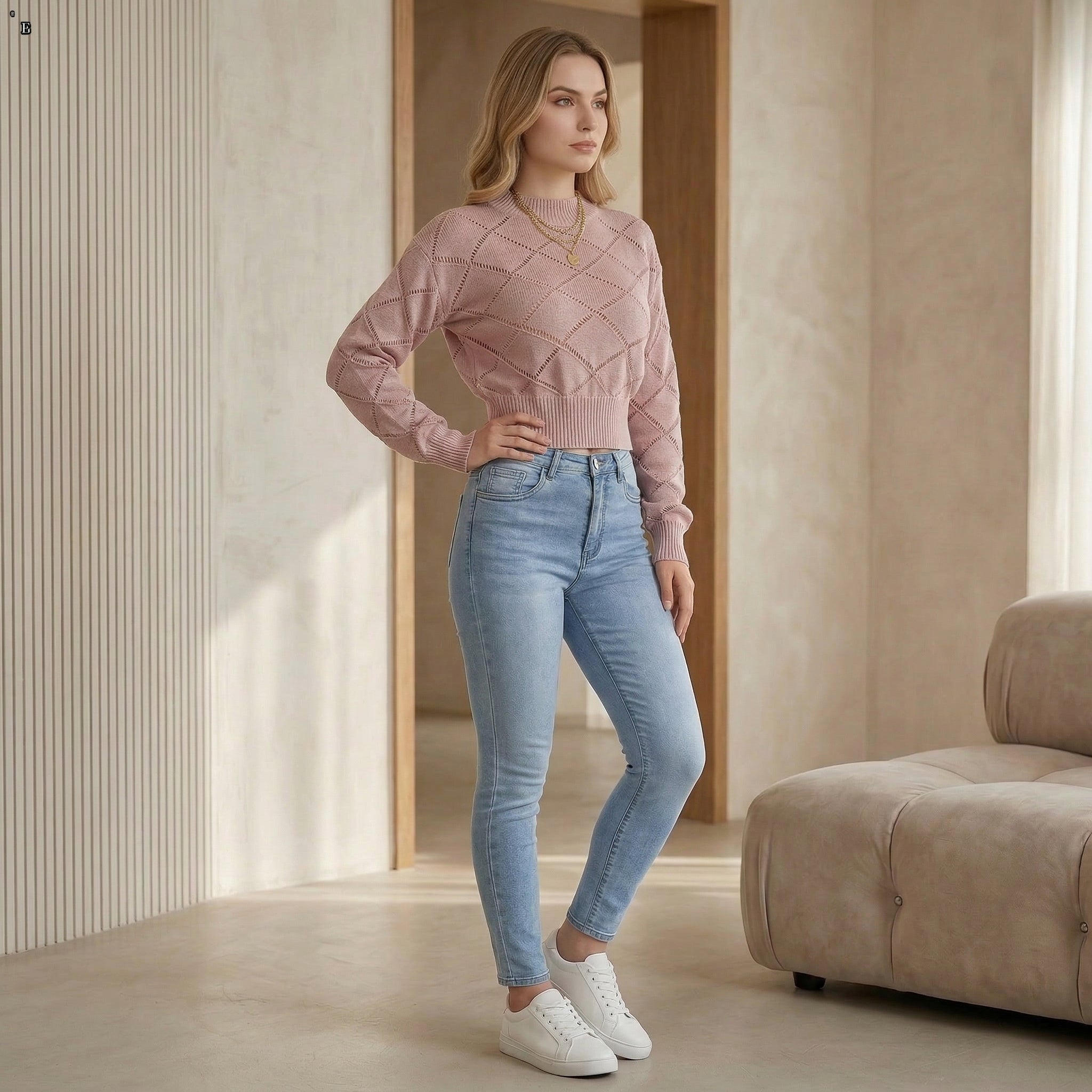 Suéter Corto Feminino