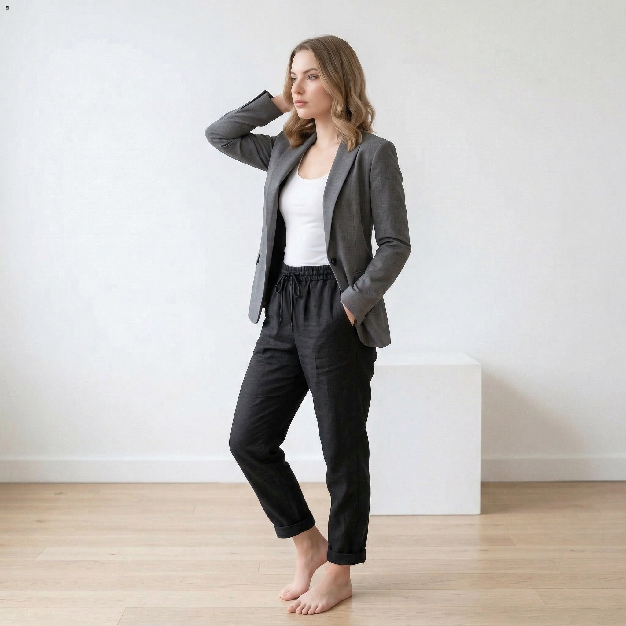 Calça  Feminina Poliester