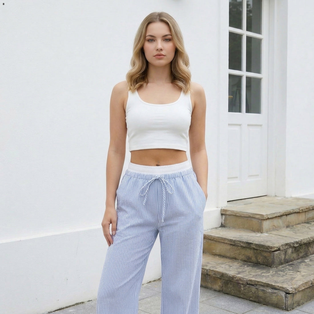 Calça Pantalon Feminina