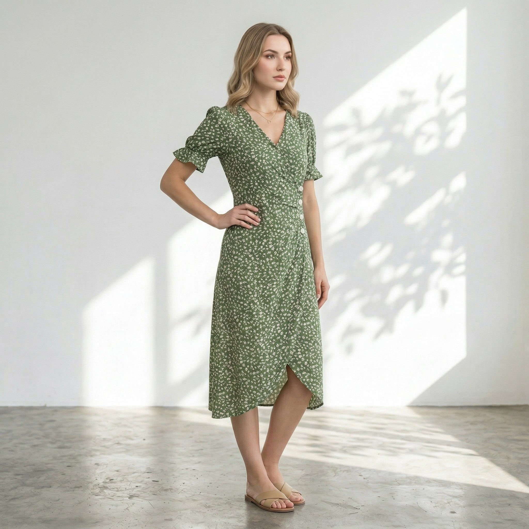 Vestido Verão Casual Feminino